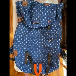 Patagonia Arbor Classic Pack 25L Backpack Blue Orange Backpack EUC